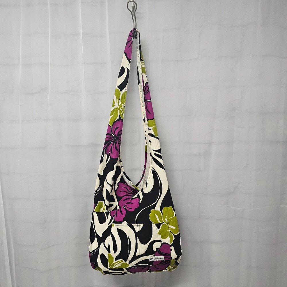 Local Design Bag Hobo CrossbodyTropical Hawaiian Beach Summer